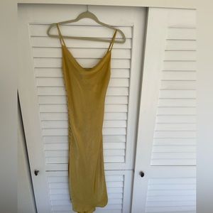 Zara Satin Slip Dress